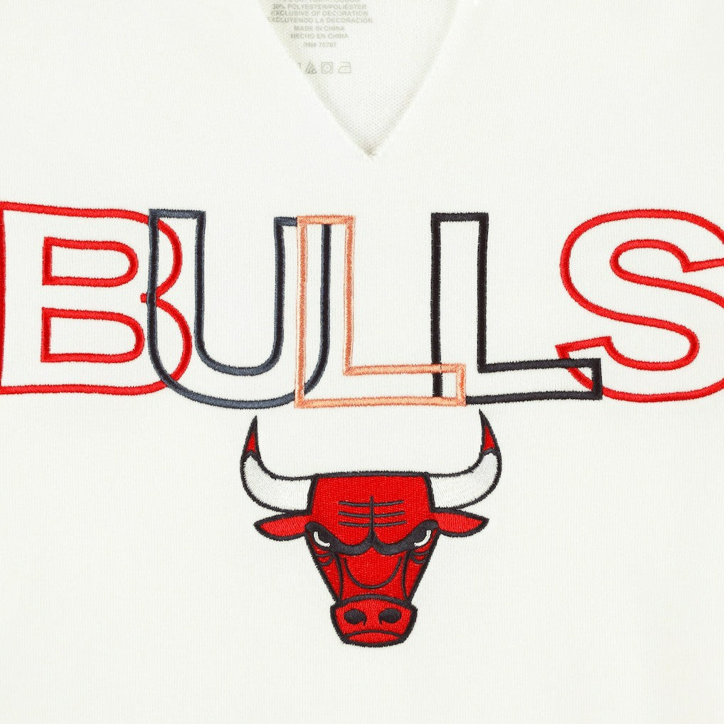 Chicago Bulls Concepts Sport Women's Sunray Notch Neck Long Sleeve Top sale Discount