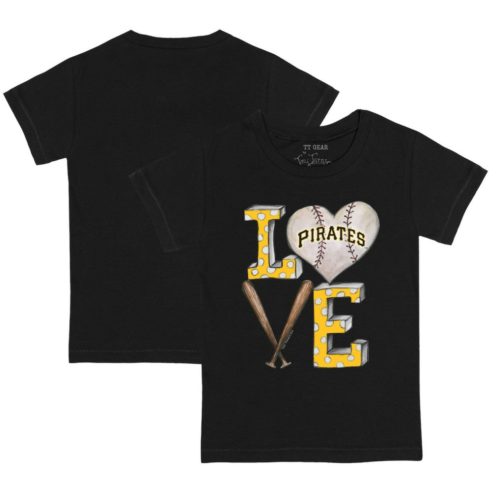 Pittsburgh Pirates Tiny Turnip Youth Baseball Love T-Shirt | MLB US