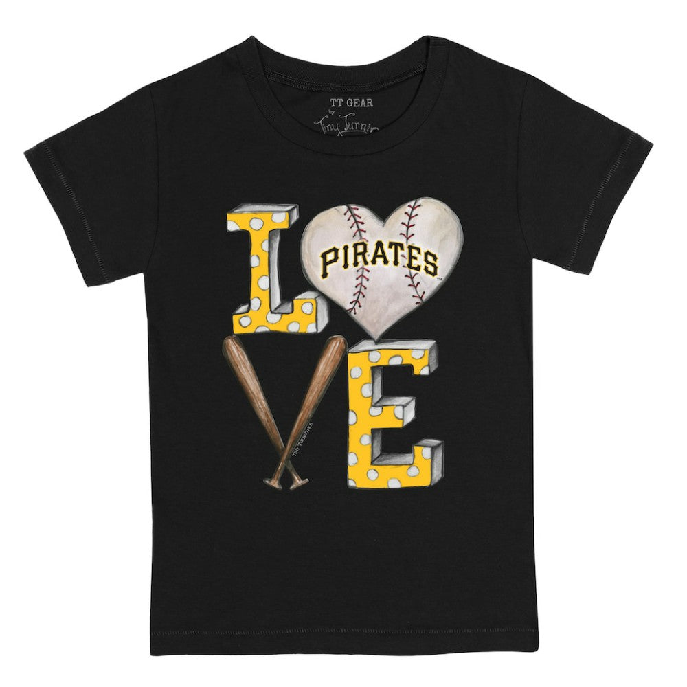 Pittsburgh Pirates Tiny Turnip Youth Baseball Love T-Shirt | MLB US