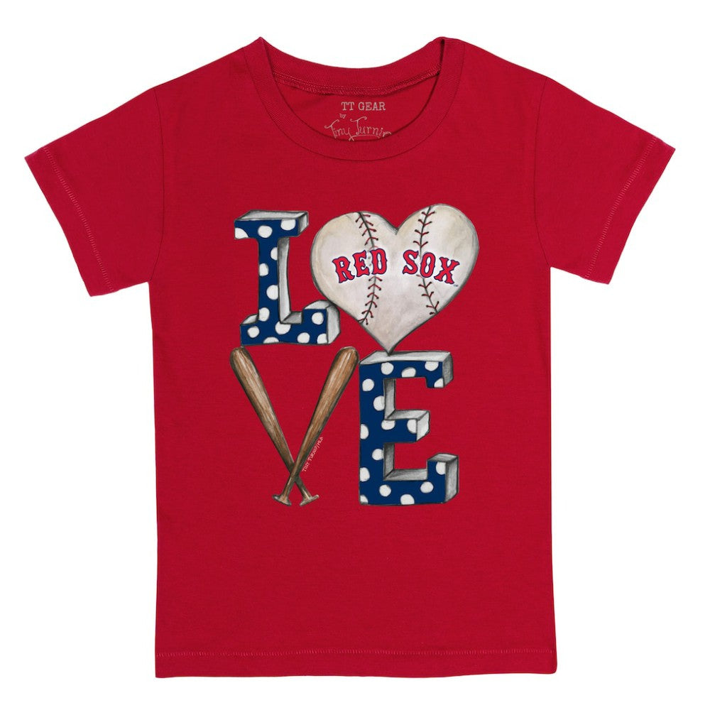Boston Red Sox Tiny Turnip Youth Baseball Love T-Shirt | MLB Near me
