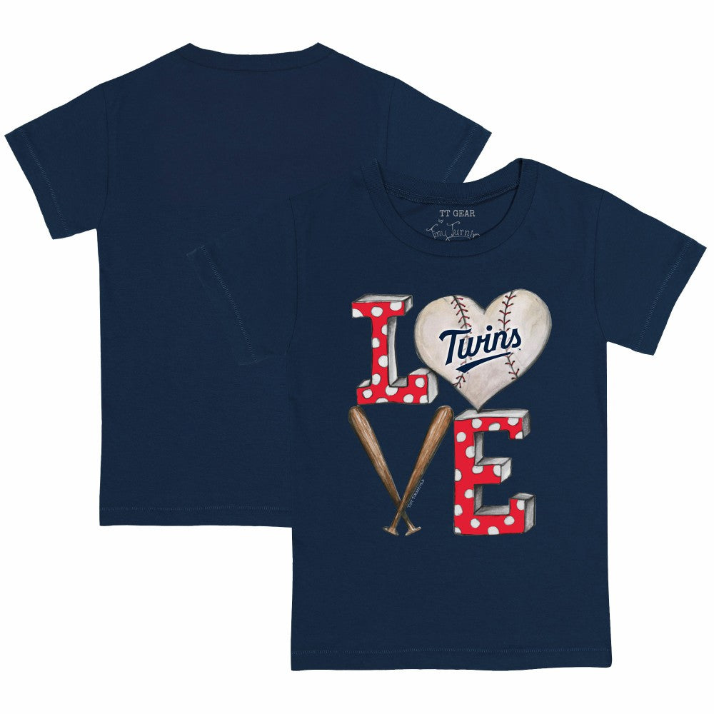 Minnesota Twins Tiny Turnip Youth Baseball Love T-Shirt | MLB Shop