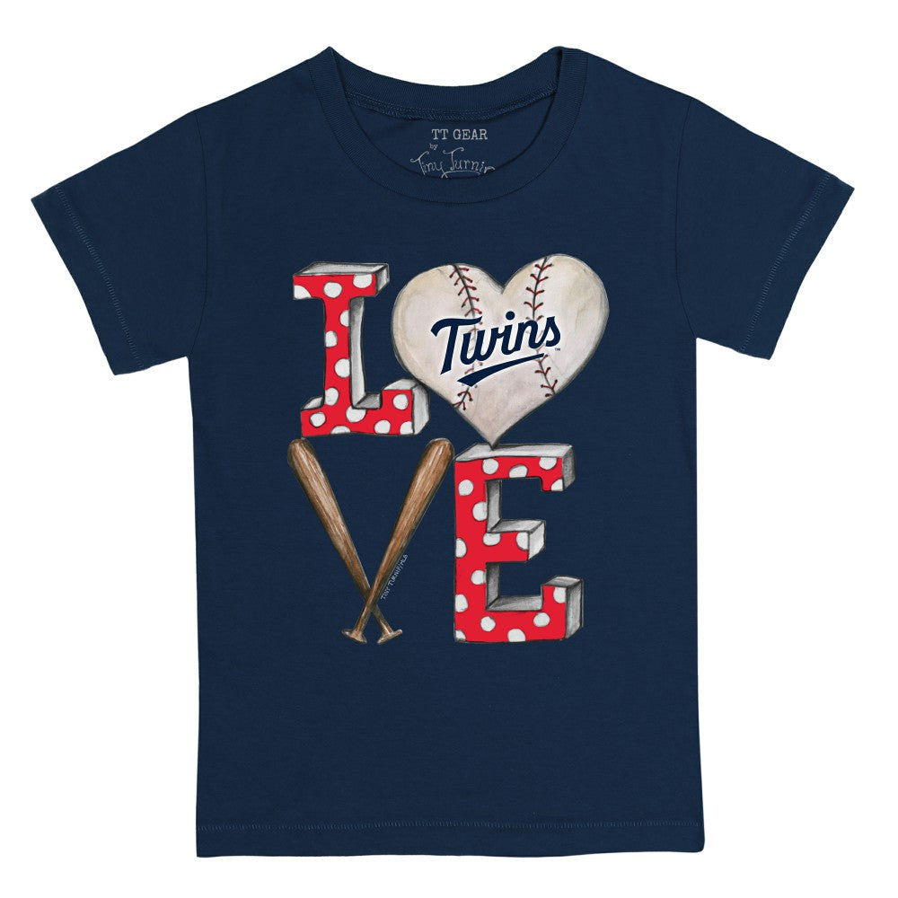 Minnesota Twins Tiny Turnip Youth Baseball Love T-Shirt | MLB Shop