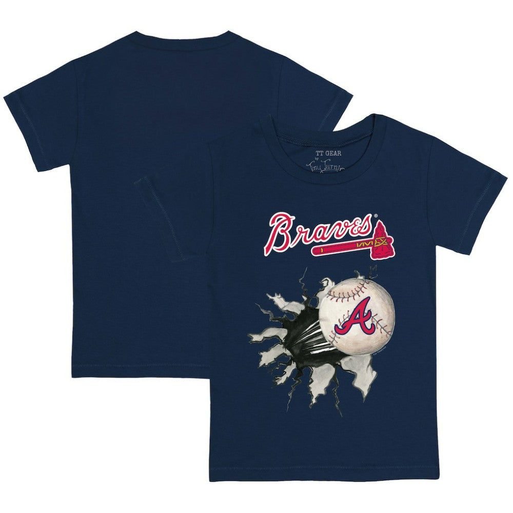 Atlanta Braves Tiny Turnip Youth Baseball Tear T-Shirt | MLB Online