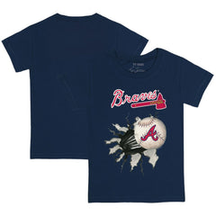 Atlanta Braves Tiny Turnip Youth Baseball Tear T-Shirt | MLB Online