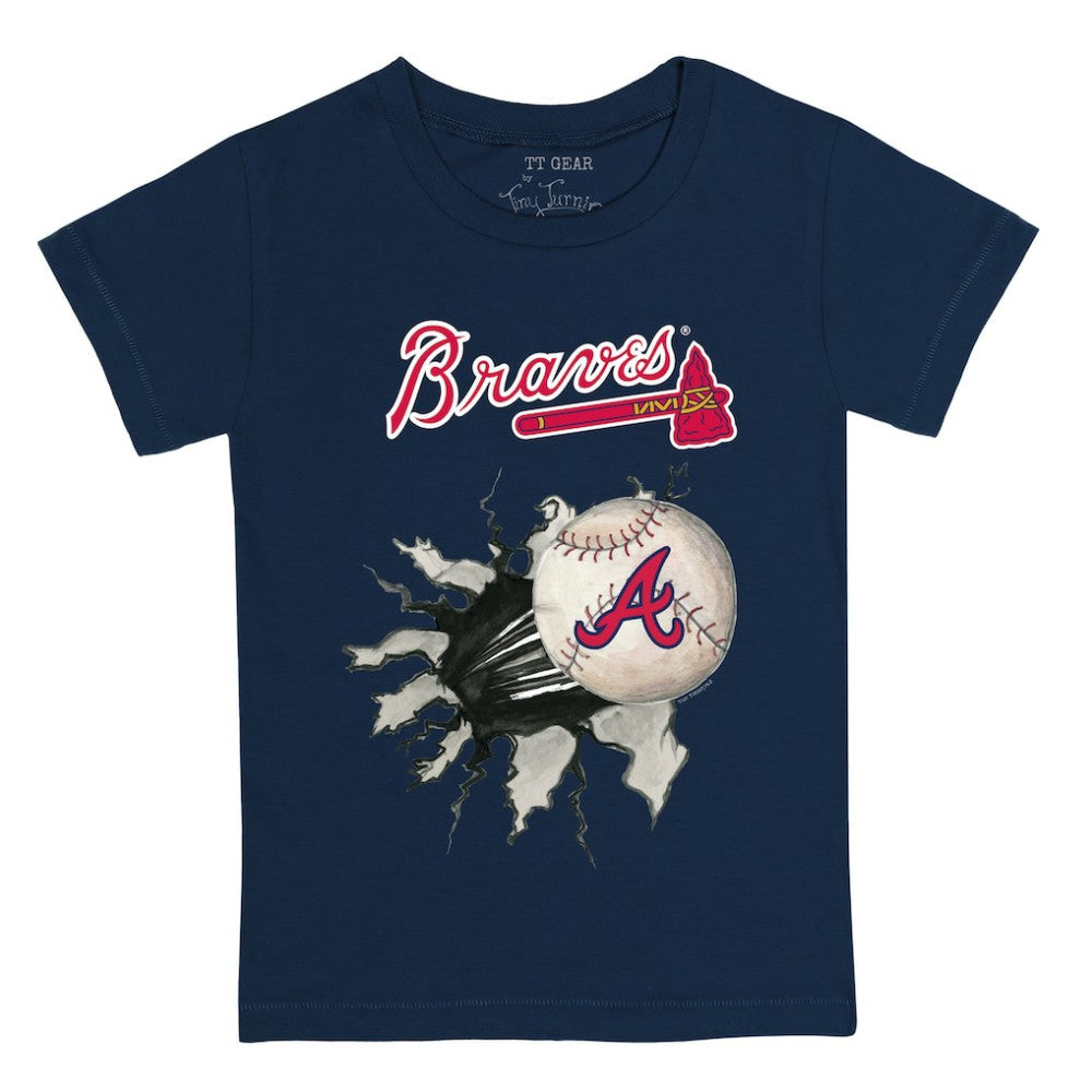 Atlanta Braves Tiny Turnip Youth Baseball Tear T-Shirt | MLB Online
