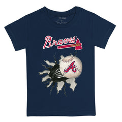 Atlanta Braves Tiny Turnip Youth Baseball Tear T-Shirt | MLB Online