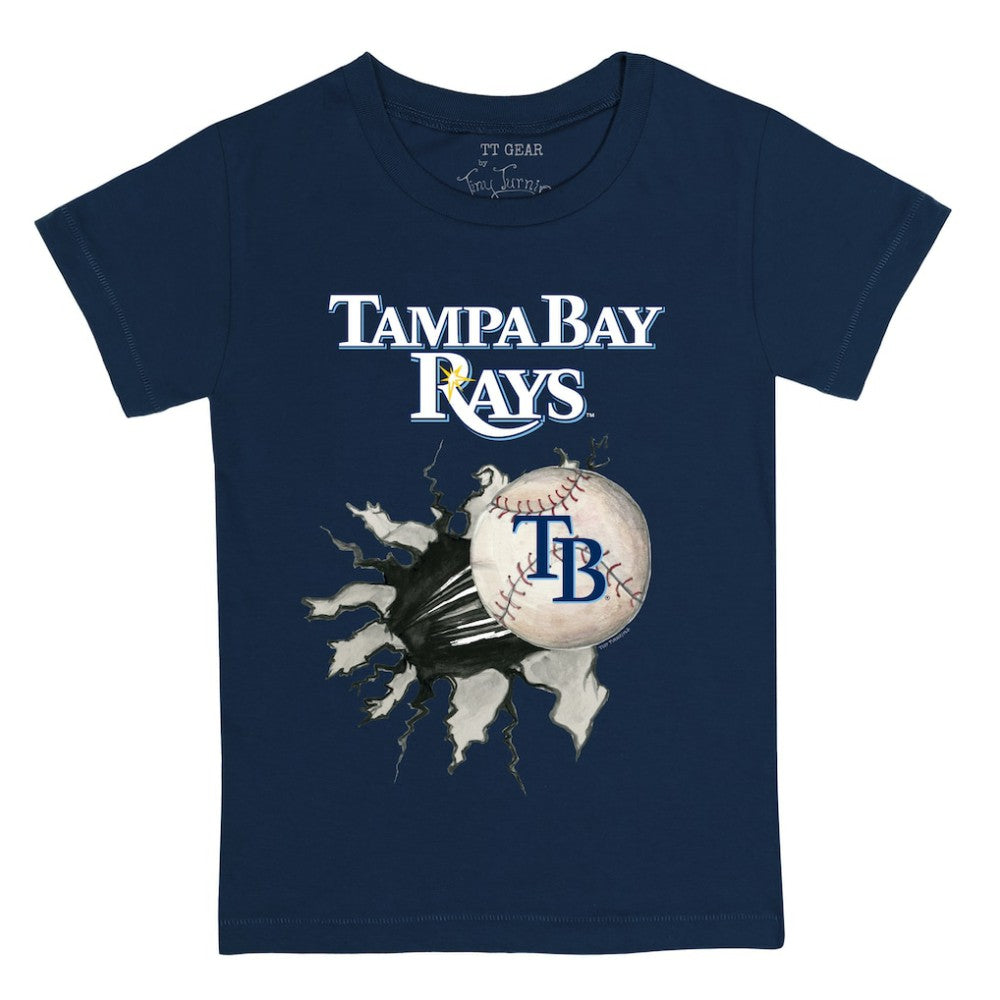Tampa Bay Rays Tiny Turnip Youth Baseball Tear T-Shirt | MLB Discount