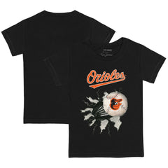 Baltimore Orioles Tiny Turnip Youth Baseball Tear T-Shirt | MLB For sale