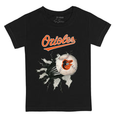 Baltimore Orioles Tiny Turnip Youth Baseball Tear T-Shirt | MLB For sale