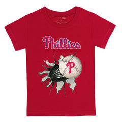 Philadelphia Phillies Tiny Turnip Youth Baseball Tear T-Shirt | MLB US