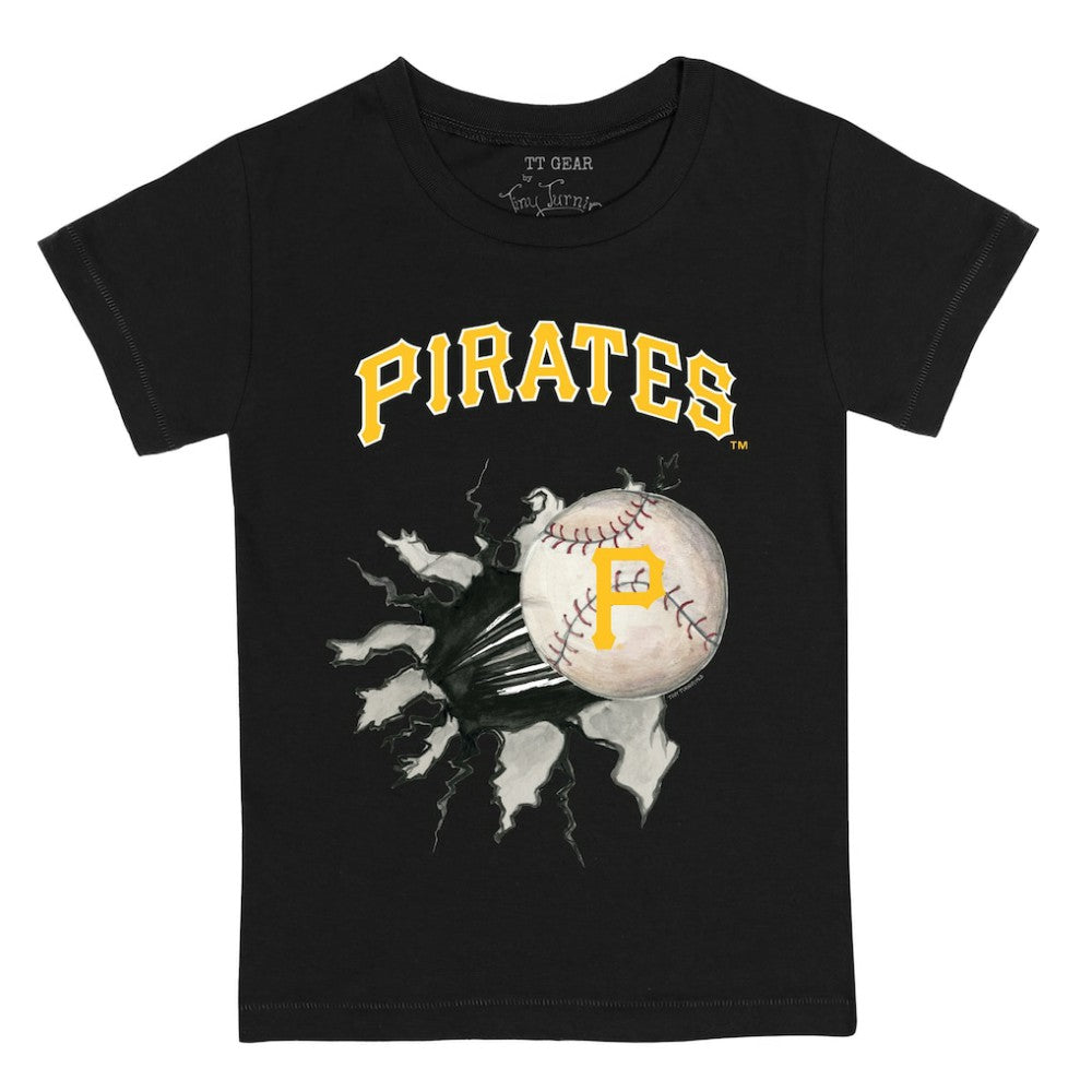 Pittsburgh Pirates Tiny Turnip Youth Baseball Tear T-Shirt | MLB For sale