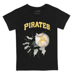 Pittsburgh Pirates Tiny Turnip Youth Baseball Tear T-Shirt | MLB For sale