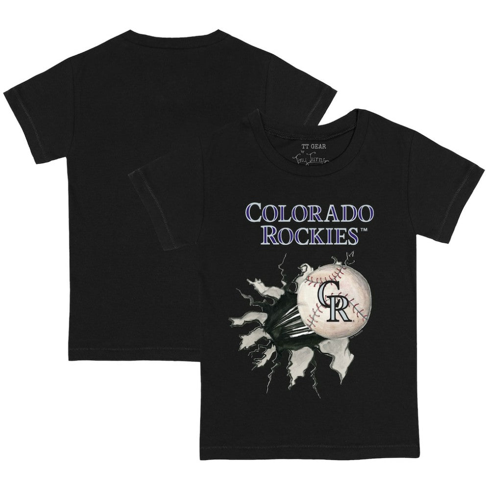 Colorado Rockies Tiny Turnip Youth Baseball Tear T-Shirt | MLB Shop