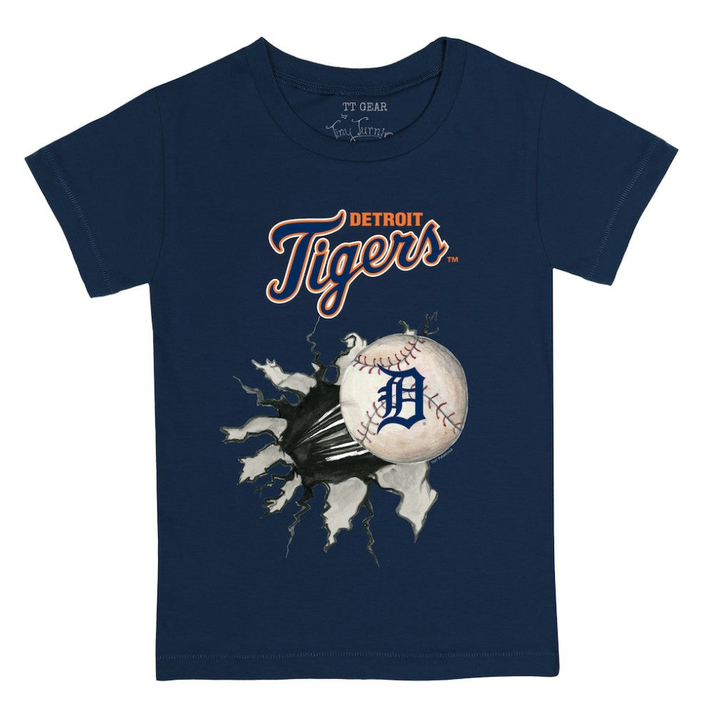 Detroit Tigers Tiny Turnip Youth Baseball Tear T-Shirt | MLB For sale