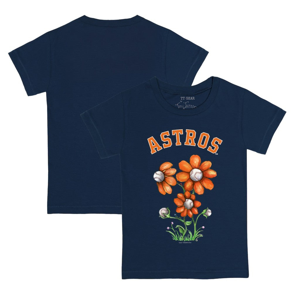 Houston Astros Tiny Turnip Youth Blooming Baseballs T-Shirt | MLB Sale