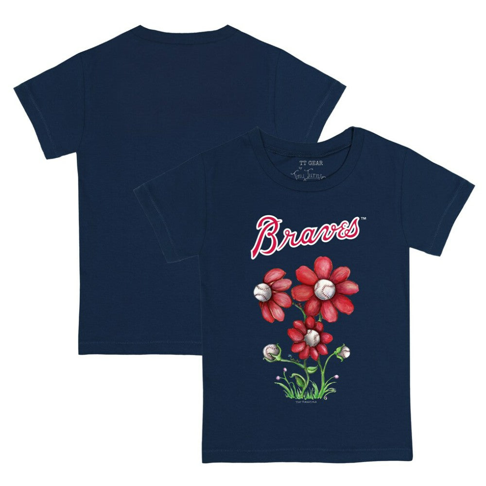Atlanta Braves Tiny Turnip Youth Blooming Baseballs T-Shirt | MLB Sale