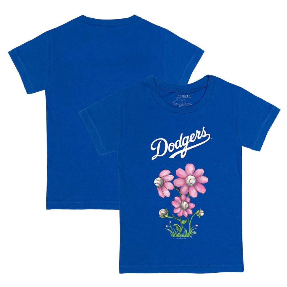 Los Angeles Dodgers Tiny Turnip Youth Blooming Baseballs T-Shirt | MLB Shop