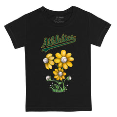 Athletics Tiny Turnip Youth Blooming Baseballs T-Shirt | MLB US