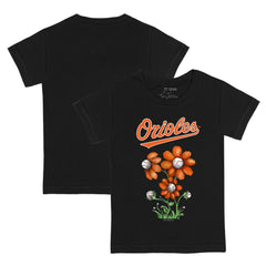 Baltimore Orioles Tiny Turnip Youth Blooming Baseballs T-Shirt | MLB On Sale