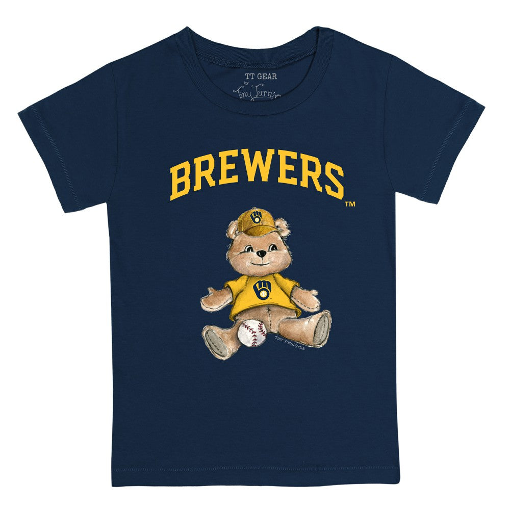 Milwaukee Brewers Tiny Turnip Youth Teddy Boy T-Shirt | MLB For sale