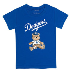 Los Angeles Dodgers Tiny Turnip Youth Teddy Boy T-Shirt | MLB US