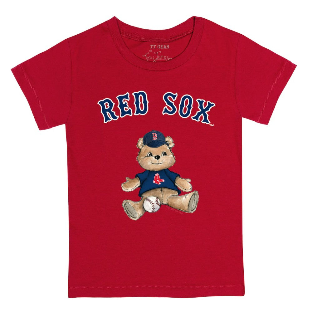 Boston Red Sox Tiny Turnip Youth Teddy Boy T-Shirt | MLB Shop