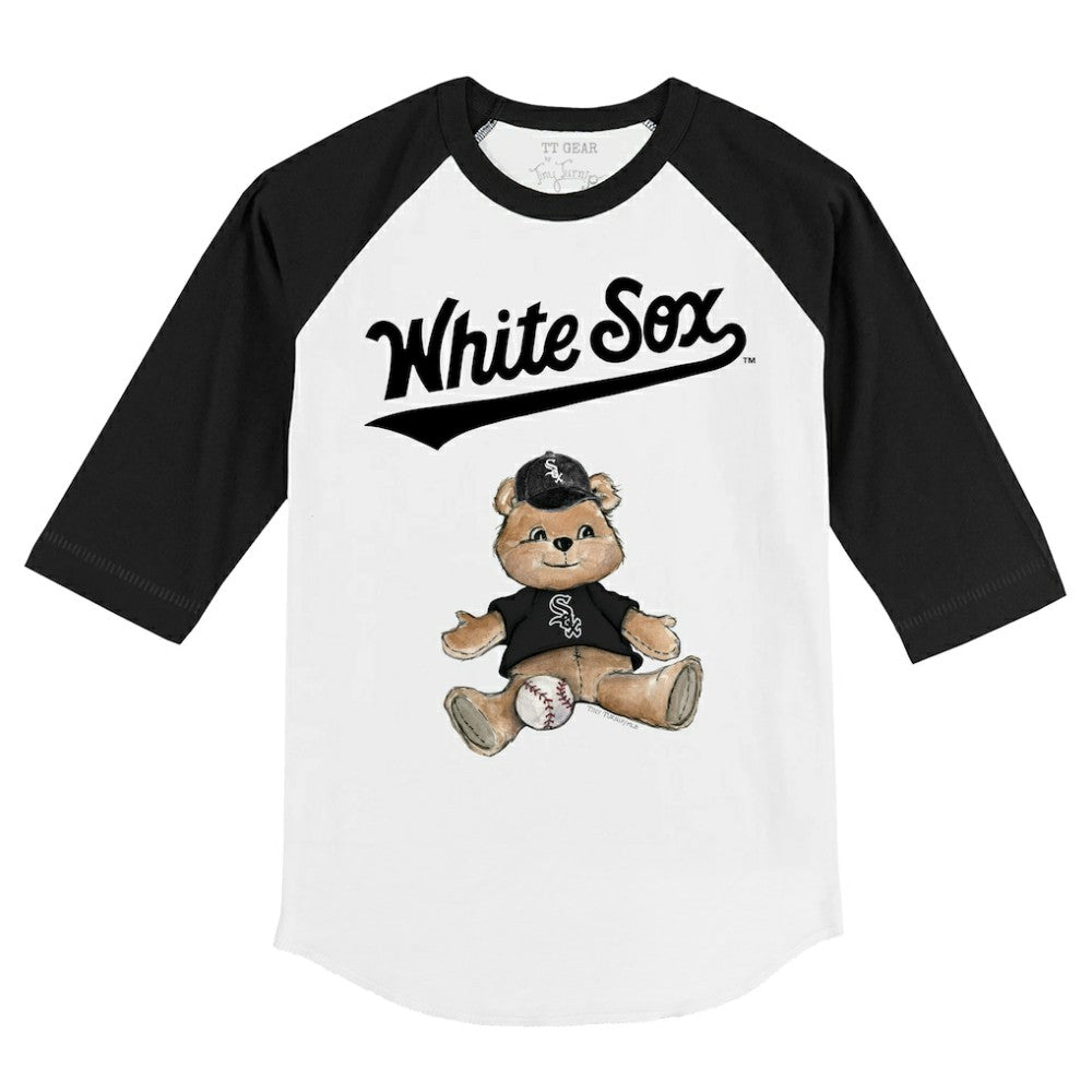 Chicago White Sox Tiny Turnip Youth Teddy Boy 3/4-Sleeve Raglan T-Shirt | MLB US