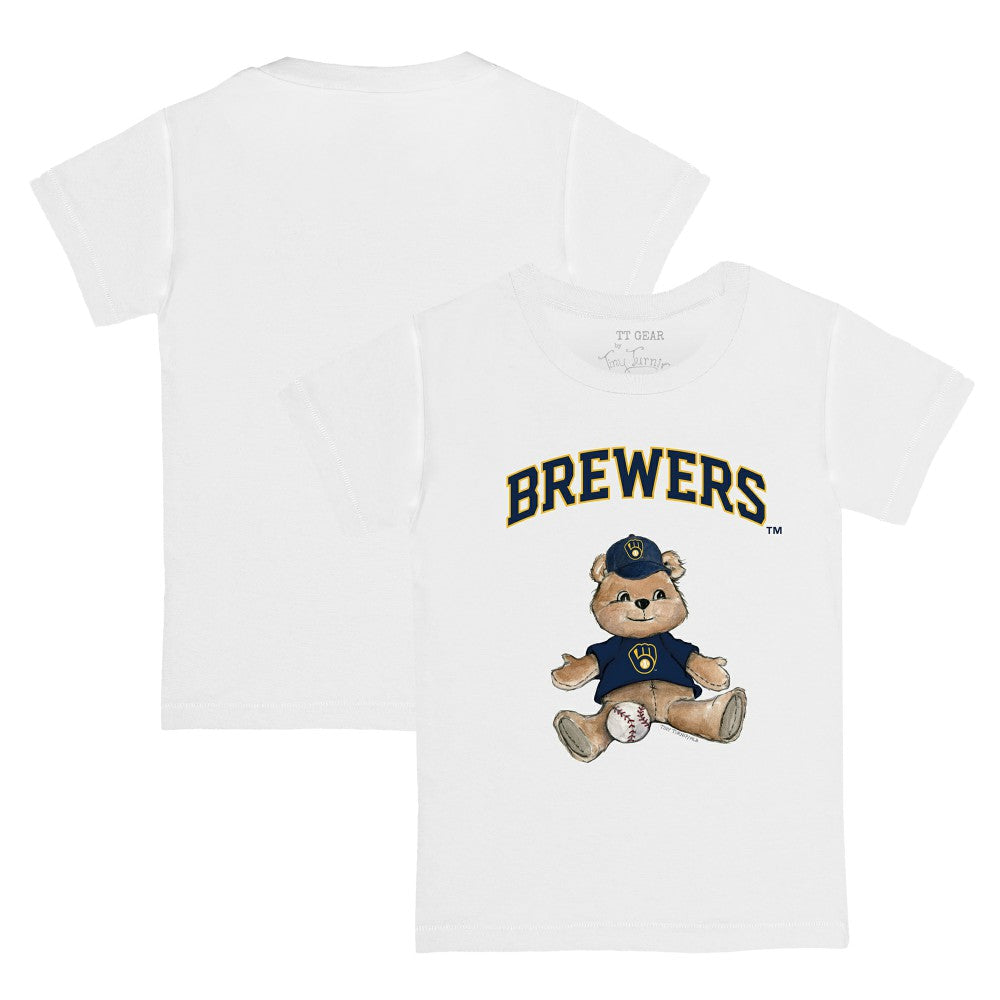 Milwaukee Brewers Tiny Turnip Youth Teddy Boy T-Shirt | MLB For sale