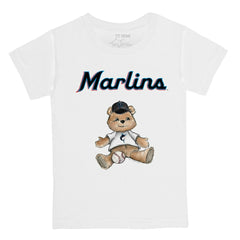 Miami Marlins Tiny Turnip Youth Teddy Boy T-Shirt | MLB Discount