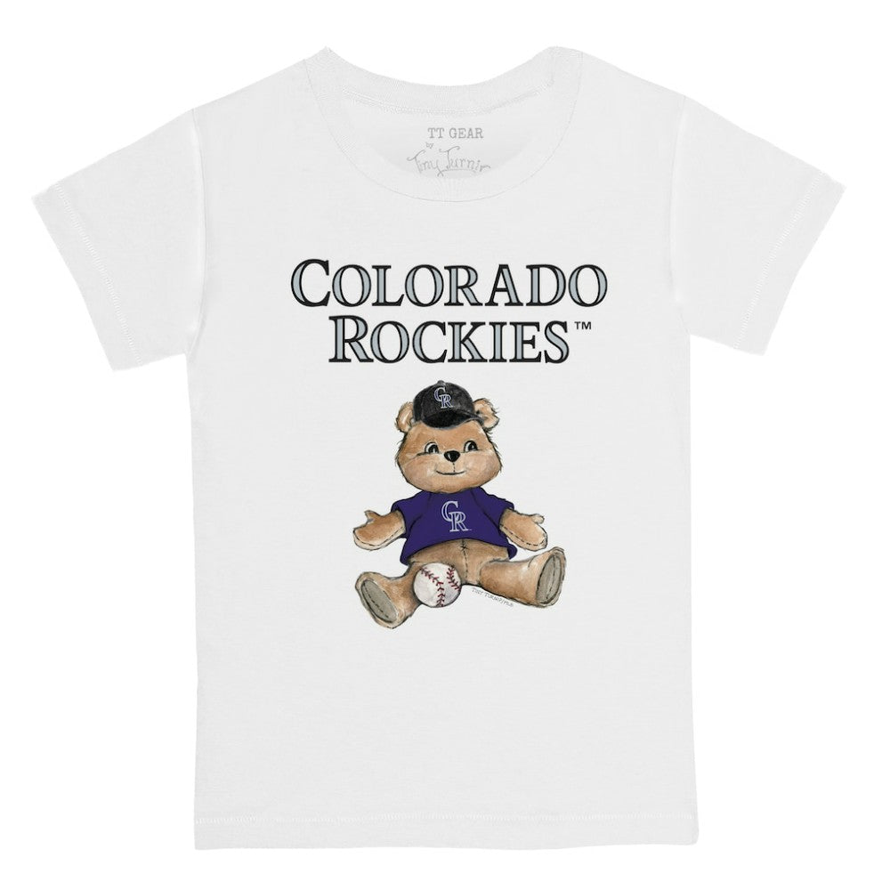 Colorado Rockies Tiny Turnip Youth Teddy Boy T-Shirt | MLB Outlet