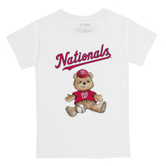 Washington Nationals Tiny Turnip Youth Teddy Boy T-Shirt | MLB New