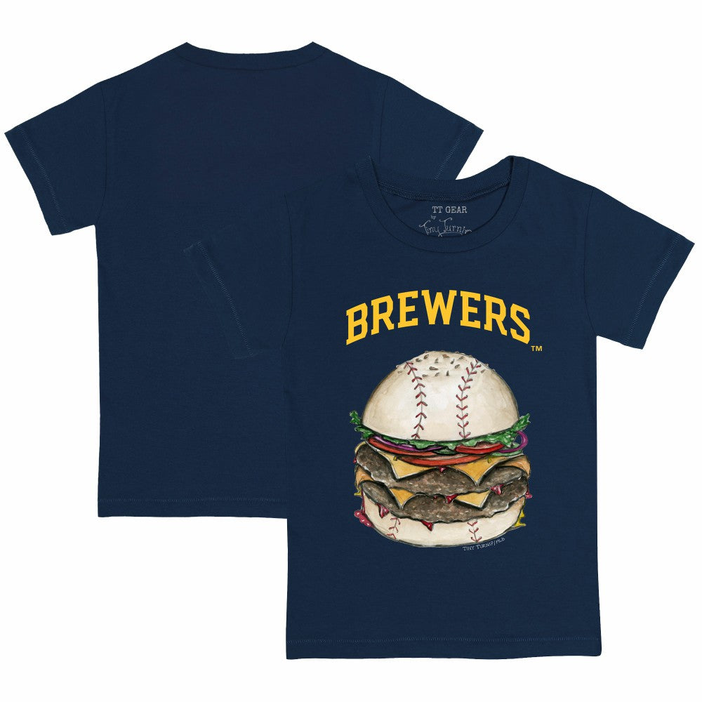 Milwaukee Brewers Tiny Turnip Youth Burger T-Shirt | MLB Near me