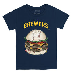 Milwaukee Brewers Tiny Turnip Youth Burger T-Shirt | MLB Near me