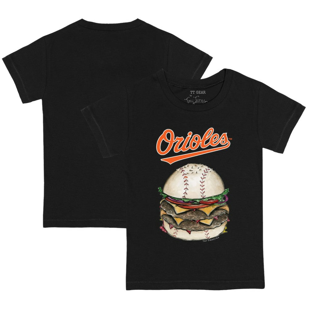 Baltimore Orioles Tiny Turnip Youth Burger T-Shirt | MLB Discount