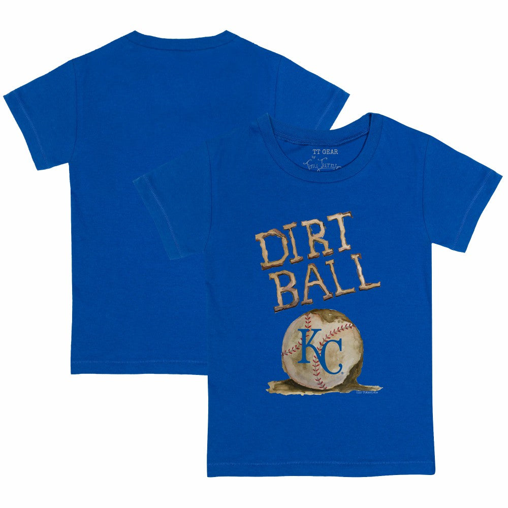 Kansas City Royals Tiny Turnip Youth Dirt Ball T-Shirt | MLB US