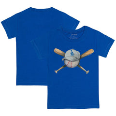 Los Angeles Dodgers Tiny Turnip Youth Hat Crossbats T-Shirt | MLB Shop