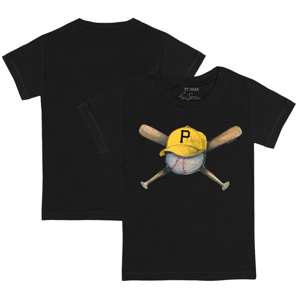 Pittsburgh Pirates Tiny Turnip Youth Hat Crossbats T-Shirt | MLB Online