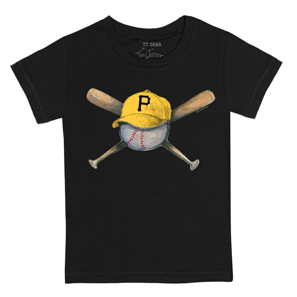 Pittsburgh Pirates Tiny Turnip Youth Hat Crossbats T-Shirt | MLB Online