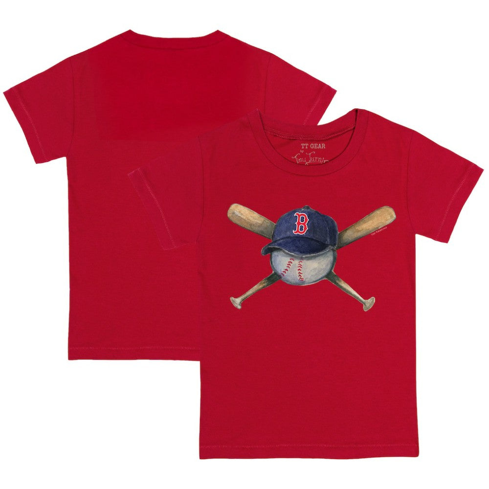 Boston Red Sox Tiny Turnip Youth Hat Crossbats T-Shirt | MLB Discount