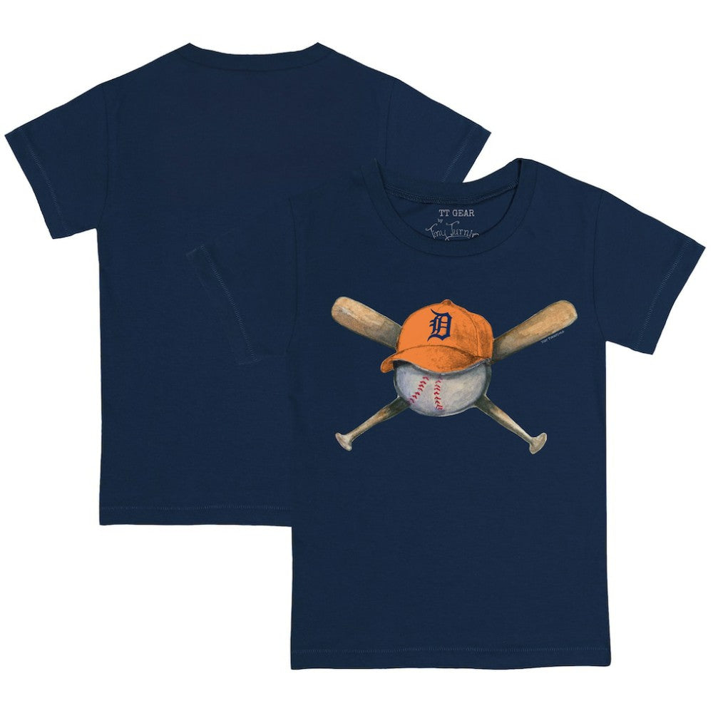 Detroit Tigers Tiny Turnip Youth Hat Crossbats T-Shirt | MLB For sale