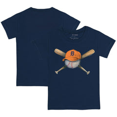 Detroit Tigers Tiny Turnip Youth Hat Crossbats T-Shirt | MLB For sale
