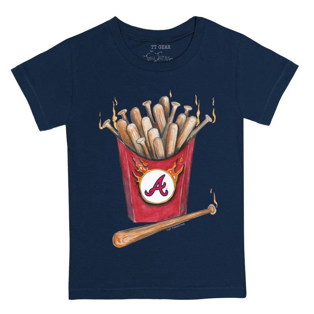 Atlanta Braves Tiny Turnip Youth Hot Bats T-Shirt | MLB Sale