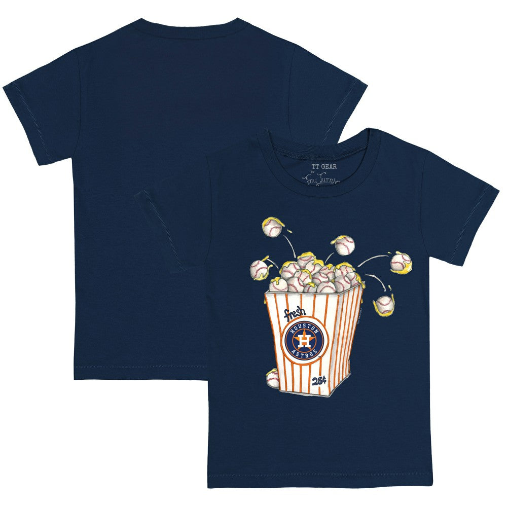 Houston Astros Tiny Turnip Youth Popcorn T-Shirt | MLB Discount