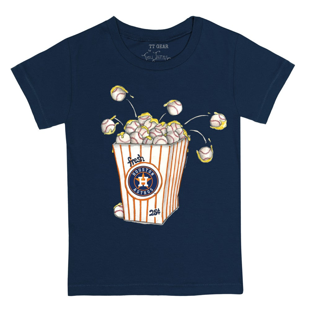Houston Astros Tiny Turnip Youth Popcorn T-Shirt | MLB Discount