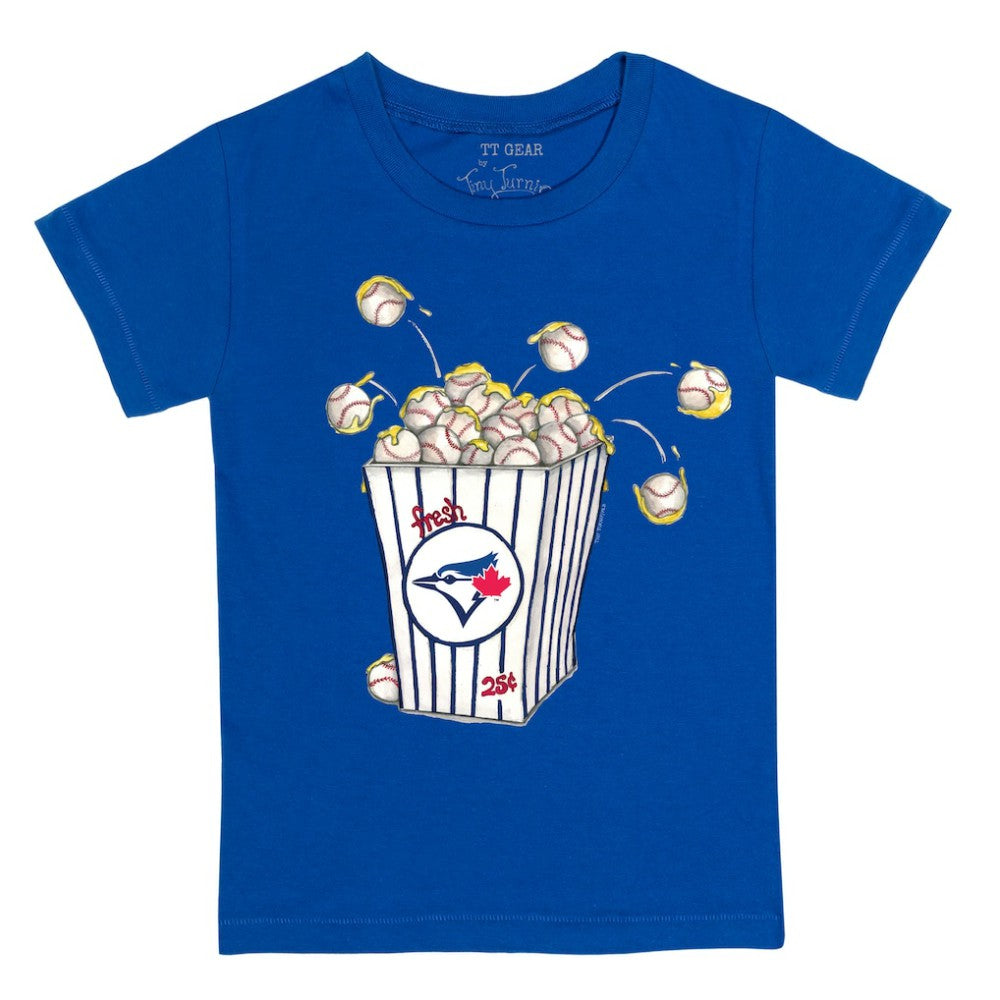 Toronto Blue Jays Tiny Turnip Youth Popcorn T-Shirt | MLB Sale