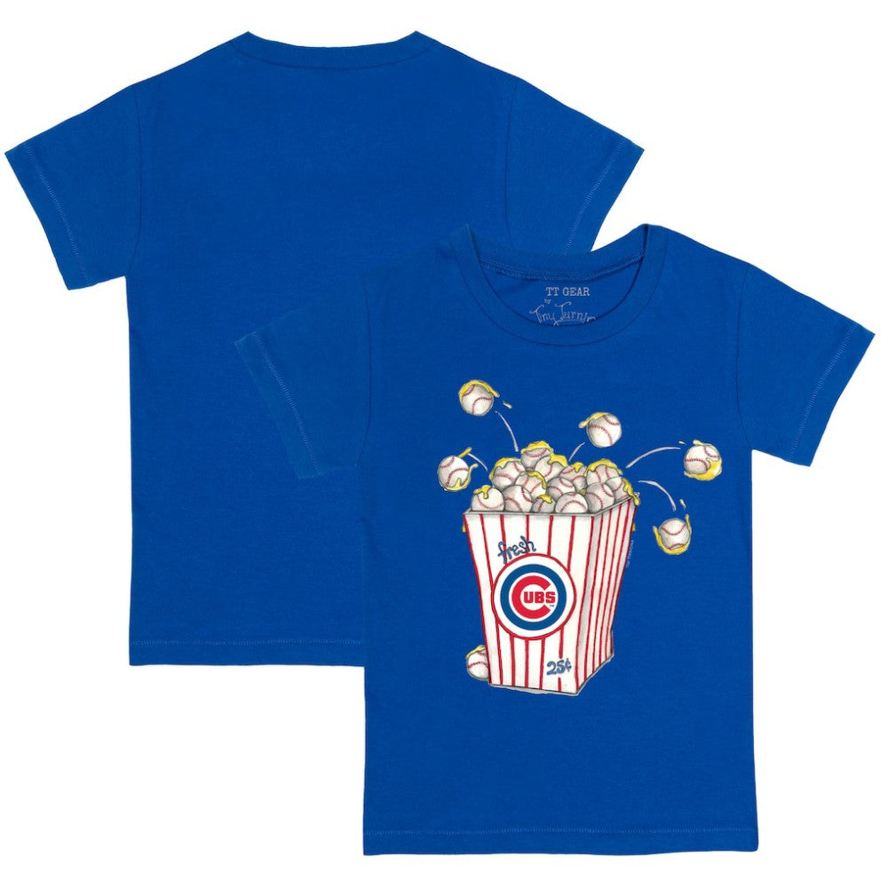 Chicago Cubs Tiny Turnip Youth Popcorn T-Shirt | MLB Discount