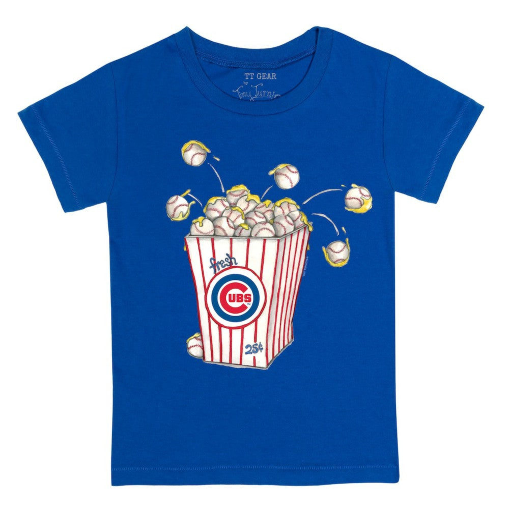 Chicago Cubs Tiny Turnip Youth Popcorn T-Shirt | MLB Discount