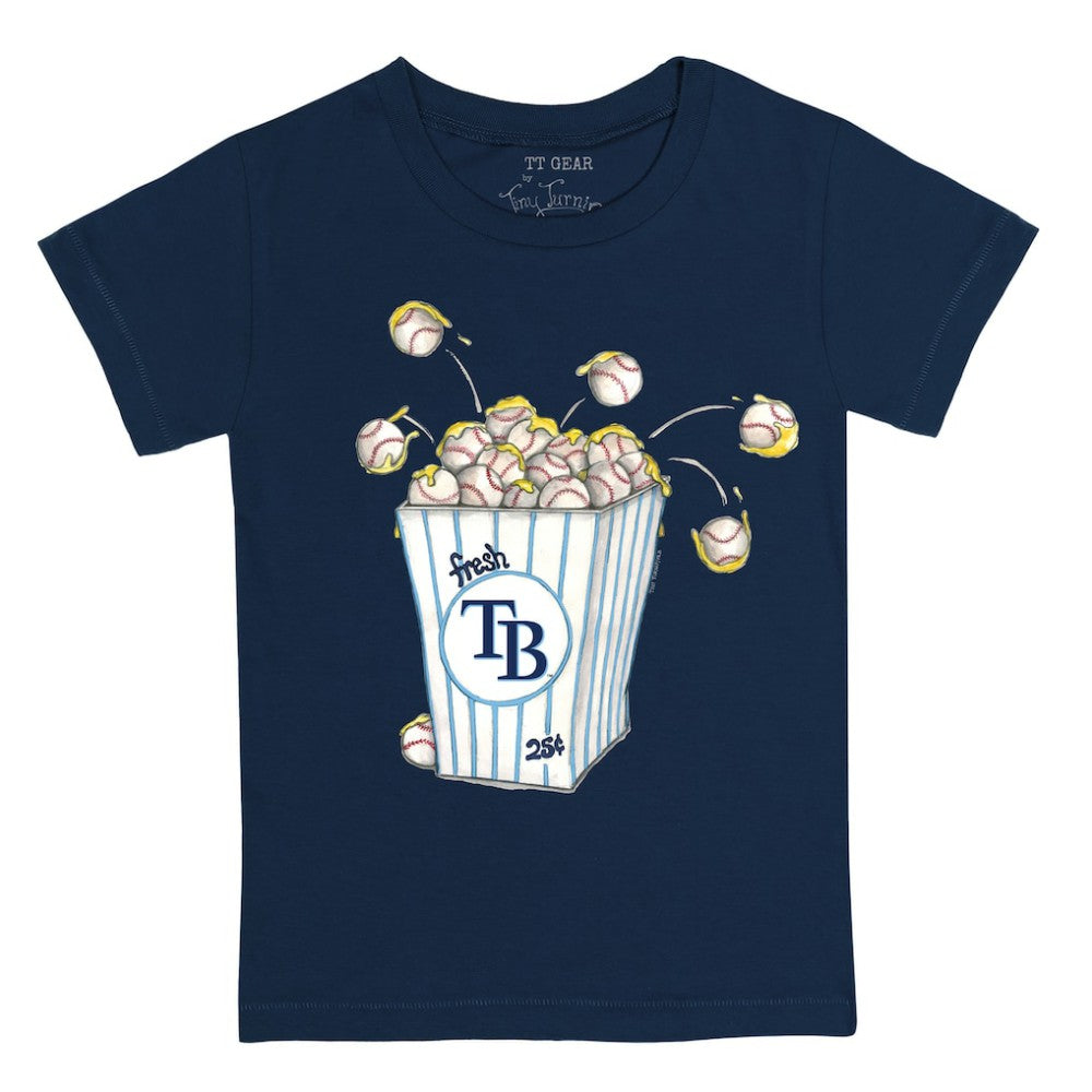 Tampa Bay Rays Tiny Turnip Youth Popcorn T-Shirt | MLB Sale