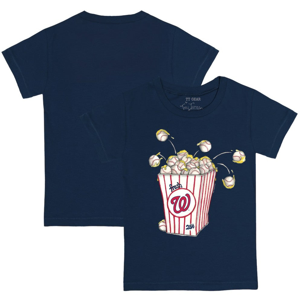 Washington Nationals Tiny Turnip Youth Popcorn T-Shirt | MLB For sale