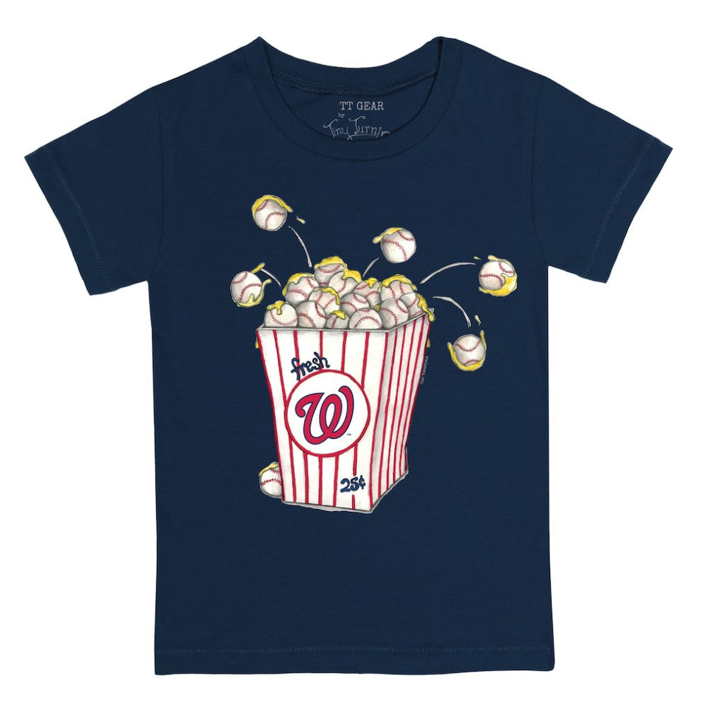 Washington Nationals Tiny Turnip Youth Popcorn T-Shirt | MLB For sale